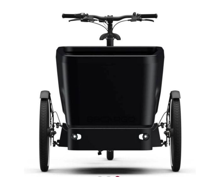 BBCARGO LADCYKEL TILT SORT 3 BBCARGO LADCYKEL TILT SORT - Billede 3