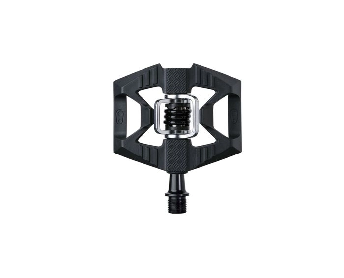 CrankBrothers Pedaler Double Shot 1 - Red (Combi Pedaler) 2 CrankBrothers Pedaler Double Shot 1 - Red (Combi Pedaler) - Billede 2