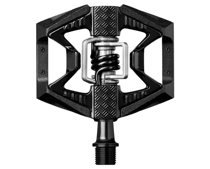 CrankBrothers Pedaler Double Shot 3 - Black (Combi Pedaler) 2 CrankBrothers Pedaler Double Shot 3 - Black (Combi Pedaler) - Billede 2