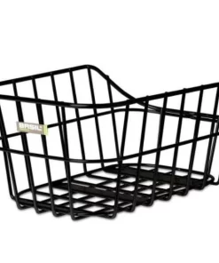 Cykelkurv Basil Sort Aluminium