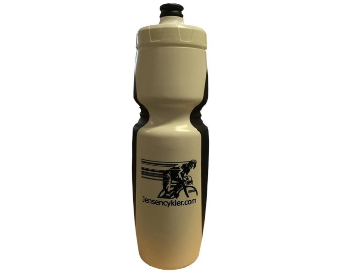 JENSEN FLASKE - HVID/SORT 1 JENSEN FLASKE - HVID/SORT