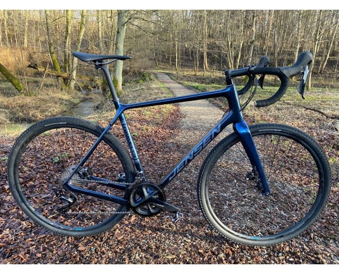 JENSEN GRAVEL SL CARBON BLÅ GRX 1x11 SPEED 2 JENSEN GRAVEL SL CARBON BLÅ GRX 1x11 SPEED - Billede 2