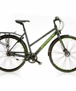 JENSEN T8 CITYBIKE DAME GRÅ
