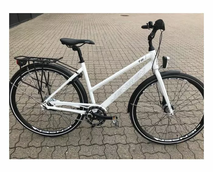 JENSEN T8 CITYBIKE DAME HVID 3 JENSEN T8 CITYBIKE DAME HVID - Billede 3