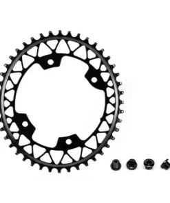 KLINGE ABSOLUTEBLACK 46T. ø110MM 4-HULS SINGLESPEED OVAL