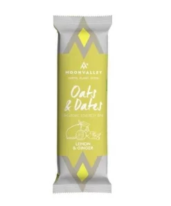 MOONVALLEY ORGANIC ENERGY BAR - LEMON & GINGER