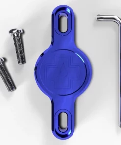 Muc-Off Secure Tag Holder 2.0 - Blå - Til Apple Airtag