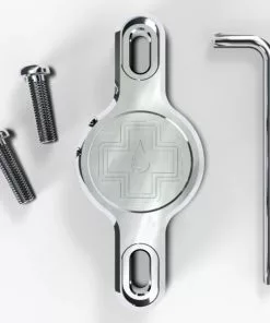 Muc-Off Secure Tag Holder 2.0 - Sølv - Til Apple Airtag