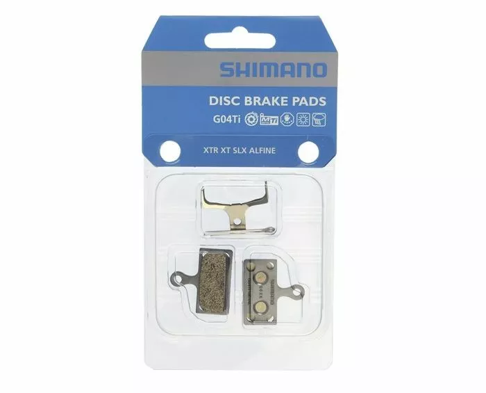 Shimano Bremseklodser SLX, XTR & ALFINE - G04Ti-MX 1 Shimano Bremseklodser SLX, XTR & ALFINE - G04Ti-MX