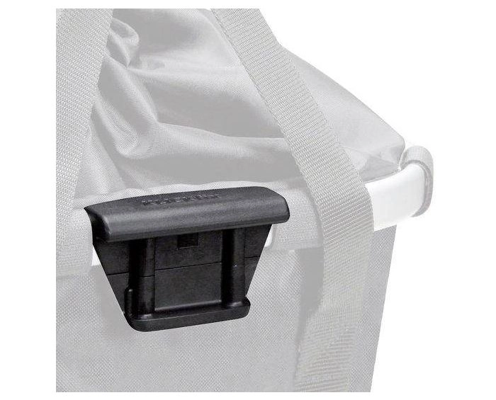 STYRTASKE CYKELKURV KLICKFIX STRIBER 15 LITER. 2 STYRTASKE CYKELKURV KLICKFIX STRIBER 15 LITER. - Billede 2