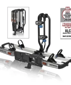 XLC AZURA EKSTRA CYKELANHÆNGER - 2 CYKLER - FOLDBAR